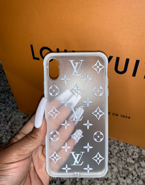 Louis Vuitton Logo iPhone 13 Pro Max Clear Case