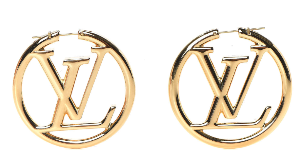 LV earrings - gonna search  till I find the perfect replica