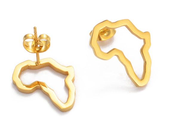 AFRICA PENDANT EARRINGS - Shop Yasmine Bianca