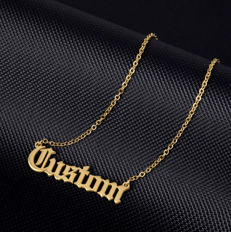 CUSTOM NAME PLATE - Shop Yasmine Bianca