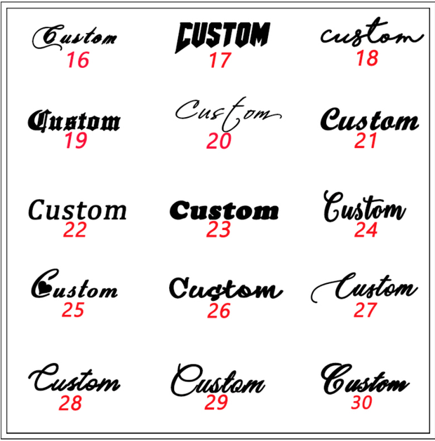 CUSTOM NAME PLATE - Shop Yasmine Bianca