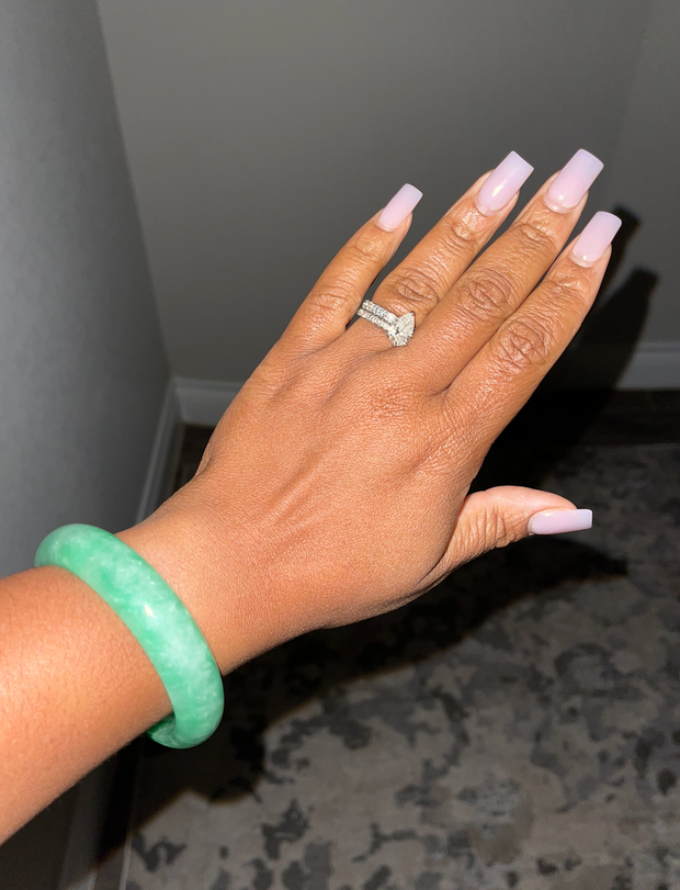 Green Jade Stone Bangle
